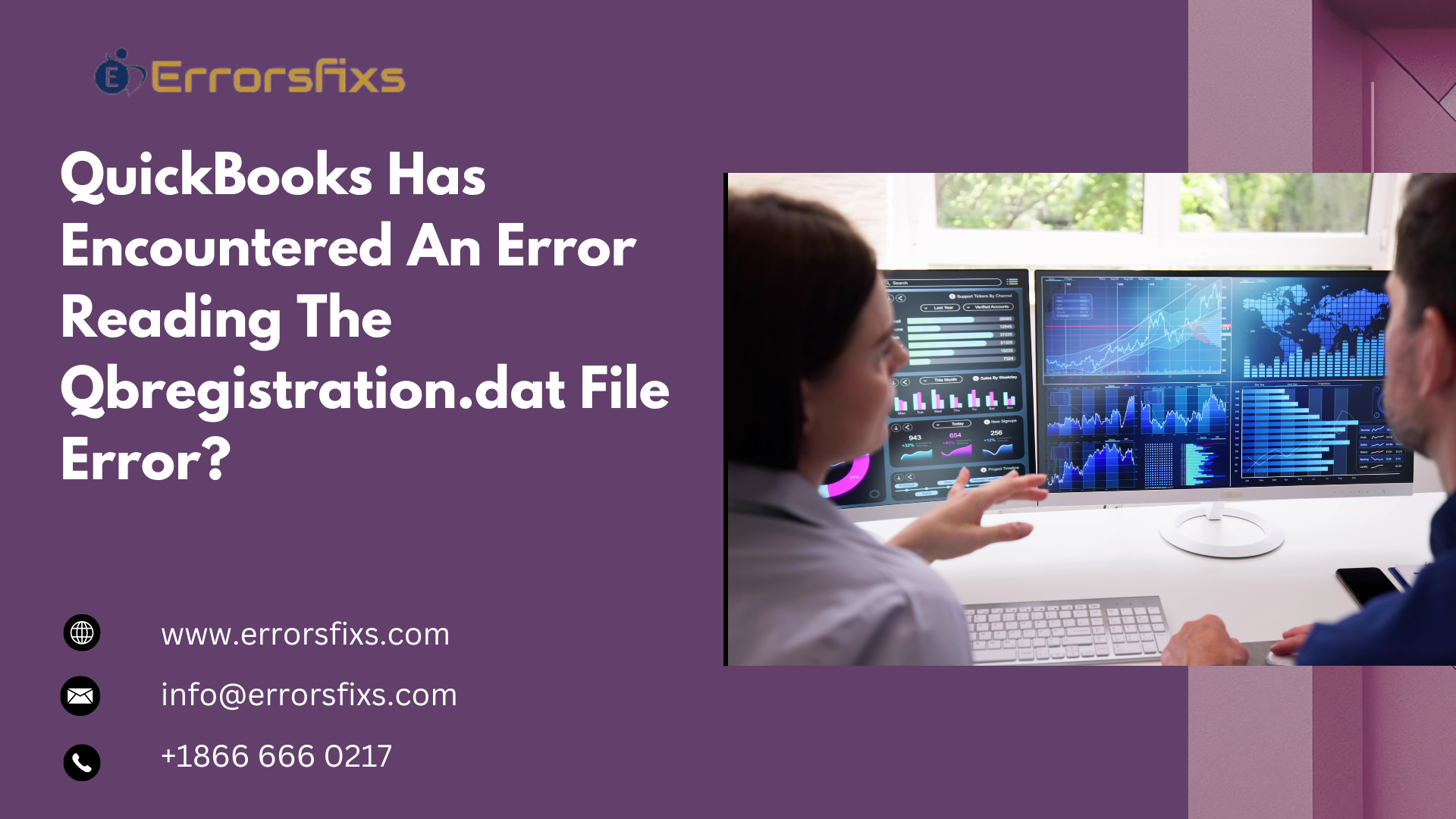 Quickbooks Has Encountered An Error Reading The Qbregistration.dat File Error?